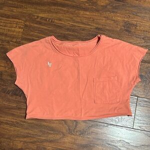 Women's Peach Crop Top